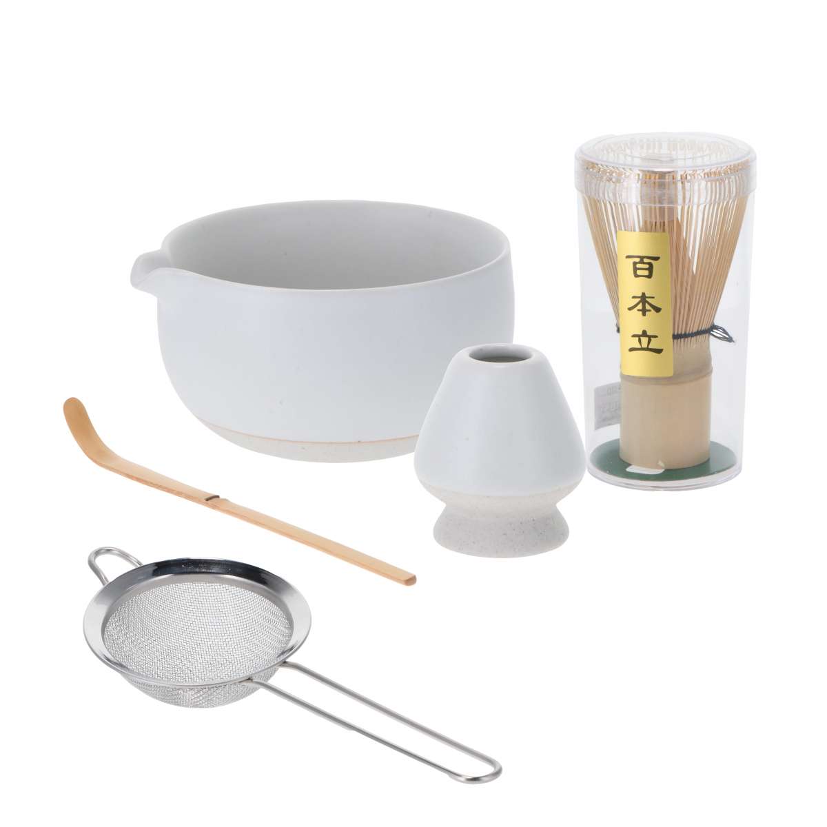 Matcha set (5-parts) in gift box