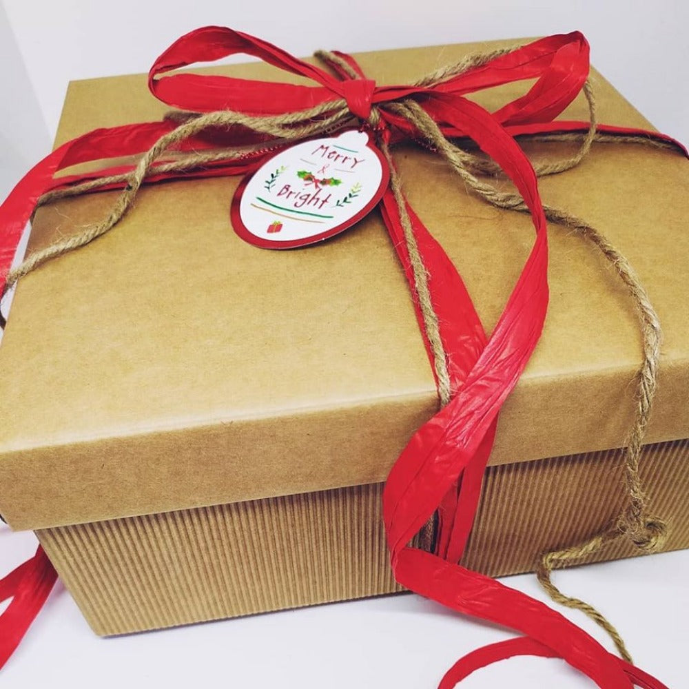 GIFT PACKAGING (CRAFT BOX + GIFT BAND)