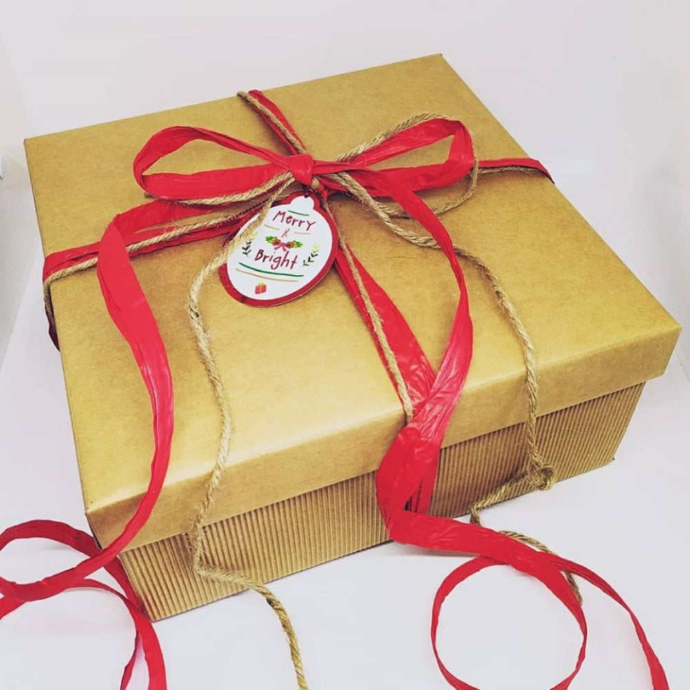 GIFT PACKAGING (CRAFT BOX + GIFT BAND)
