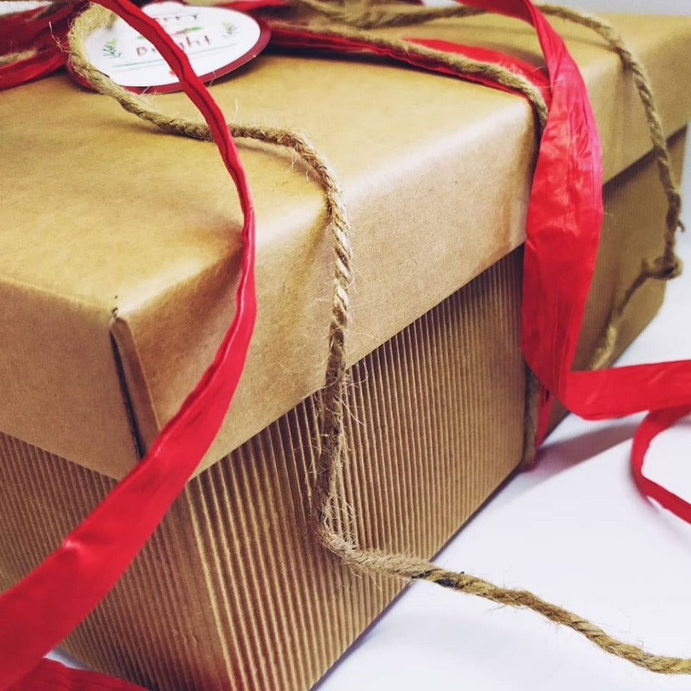 GIFT PACKAGING (CRAFT BOX + GIFT BAND)