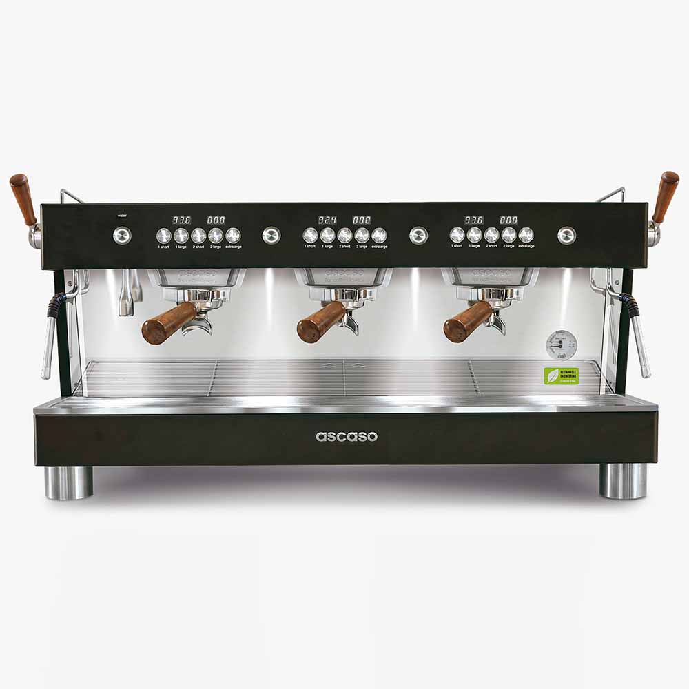 Professional Coffee machine ASCASO Barista T Plus Black 3GR