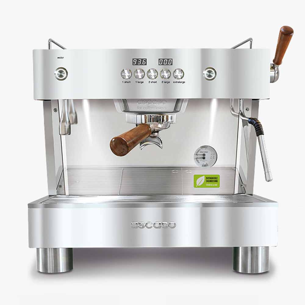 Professional coffee machine ASCASO Barista T Plus Inox 1GR