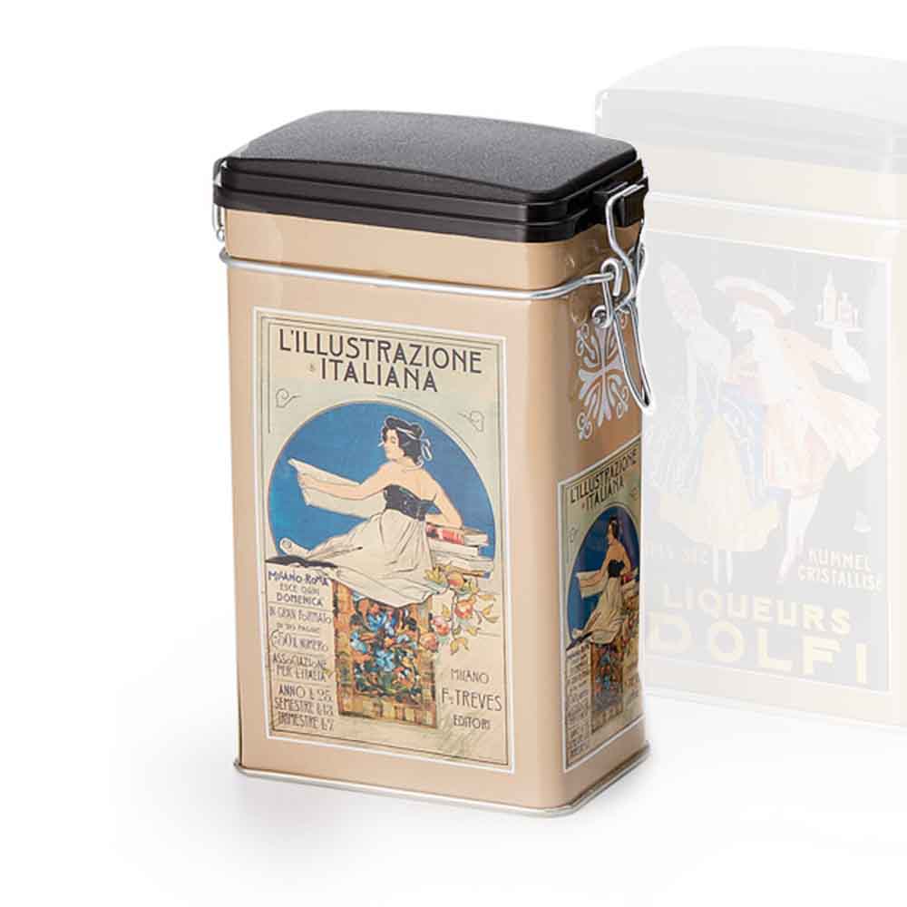 Tin "Europe" 250 g Bronze