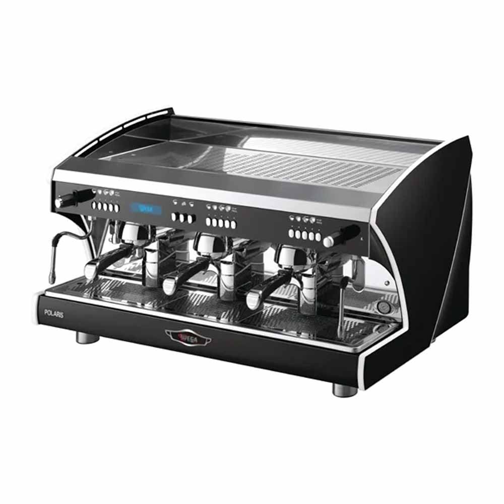 WEGA Polaris evd/3 automatic with volumetric dosage espresso coffee machine
