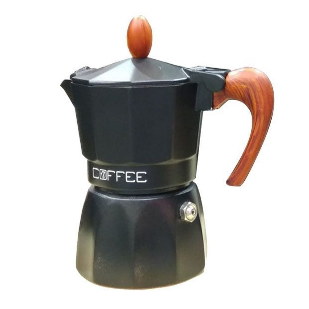 Fashion wood black 3 cups