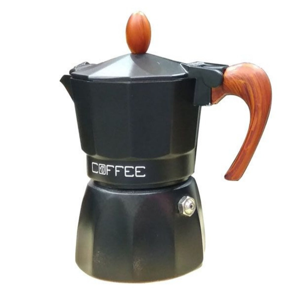 Fashion wood black 6 cups