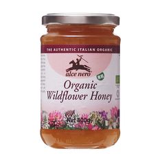 Organic Italian wildflower honey 400g