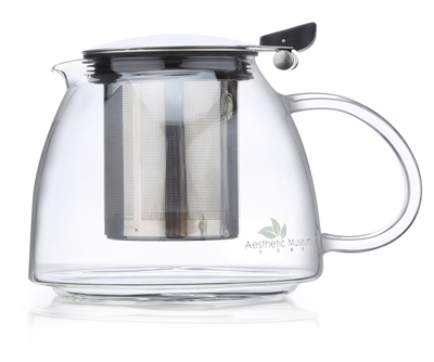 Finn glass teapot